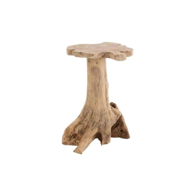 SIDETABLE AMY TEAK WOOD NATURAL LARGE