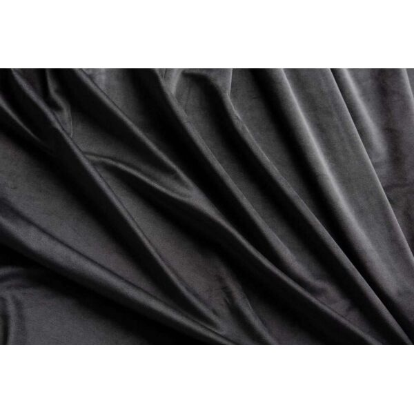 FABRIC LONG VELVET BLACK
