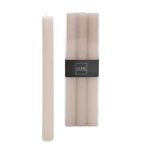 BOX 6 TABLE CANDLE SAND -9H