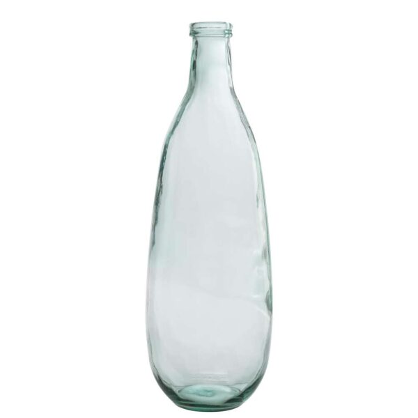 VASE BOTTLE GLASS TRANSPARENT