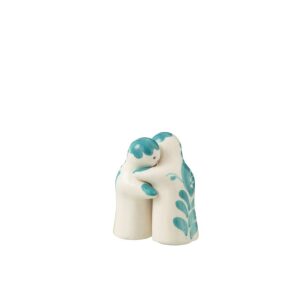 SALT&PEPPER GRANADA CERAMIC WHITE/AQUA