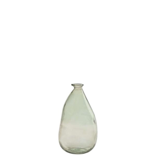VASE CLEO GLASS WATER GREEN