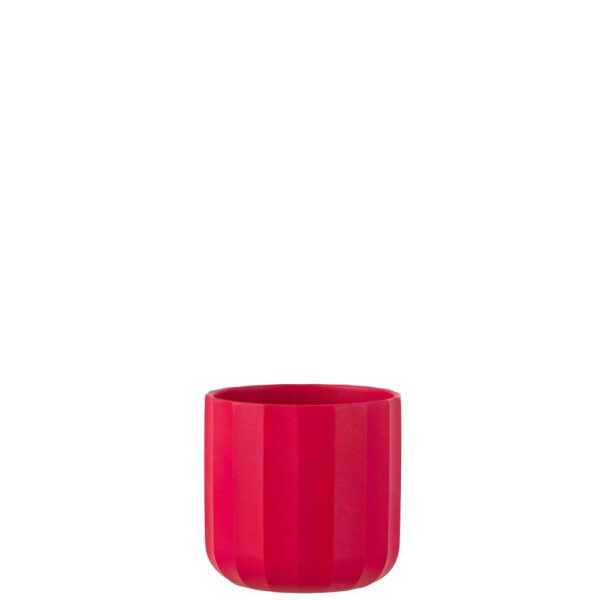 FLOWERPOT SUMMER CERAMIC PINK MEDIUM
