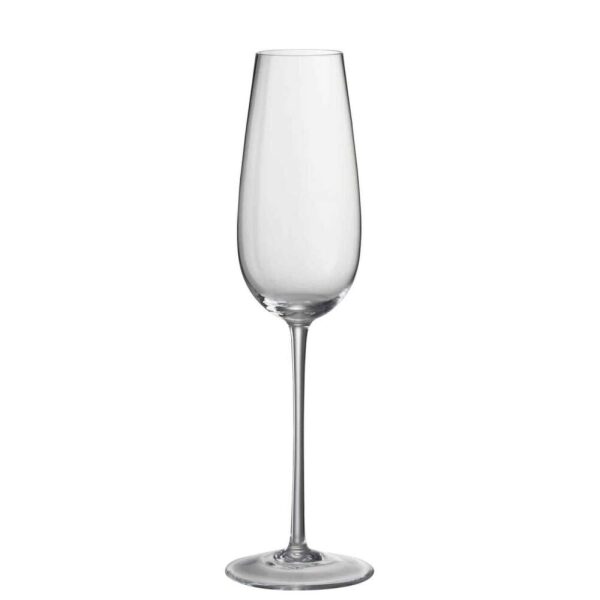 DRINKING GLASS CHAMPAGNE TIA GLASS TRANSPARENT