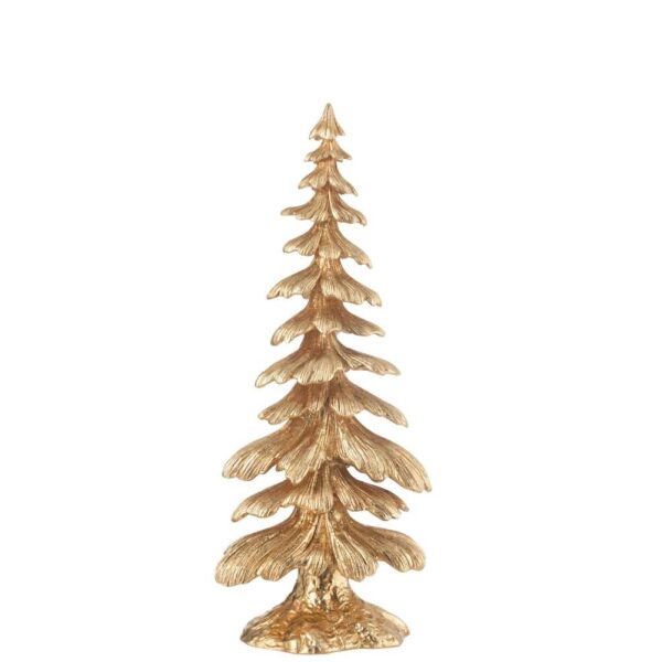 FIR TREE RESIN GOLD SMALL
