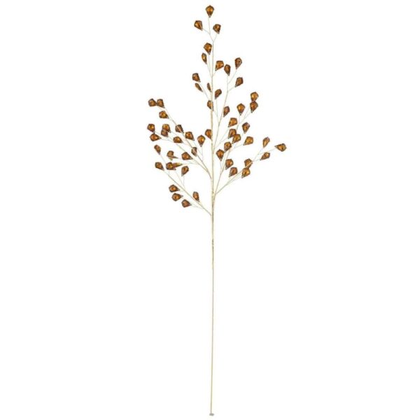 BRANCH STONES RHINESTONE AMBER
