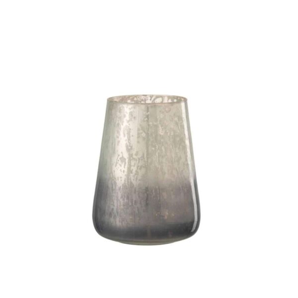 HURRICANE MILKY GLASS GREY LARGE