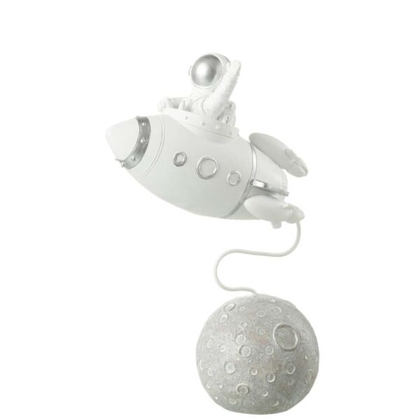 ROCKET ASTRONAUT POLY WHITE/SILVER