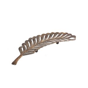 Fat Metall Blad Gull/Rustikk 48X23X5Cm