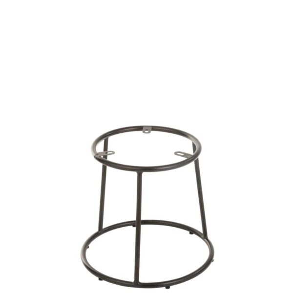FRAME LOW STOOL METAL BLACK