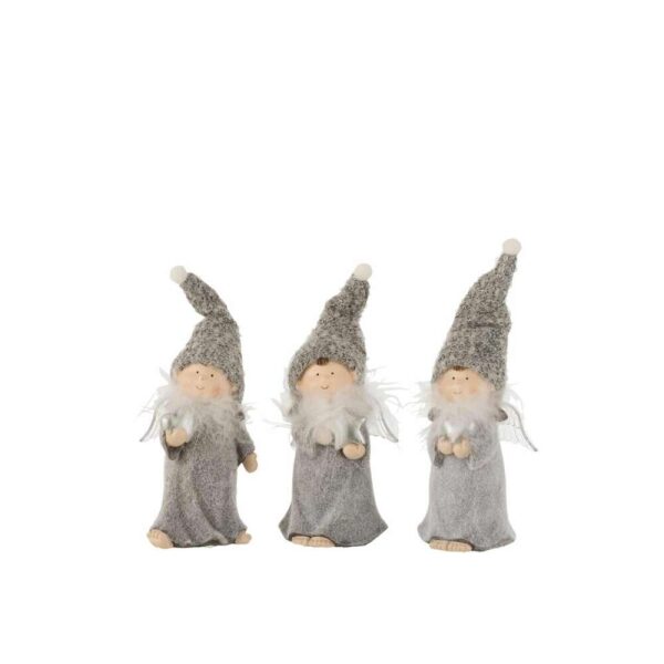 ANGEL PORZ GREY SMALL ASSORTMENT OF 3