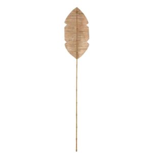 LEAF DECO BAMBOO/BANANAS LEAVES NATURAL LARGE
