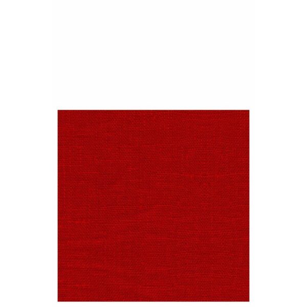 PACK 12 NAPKINS TEXTILE TOUCH MOTIVE PAPER MAROON LARGE