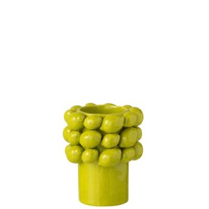 VASE LIMES CERAMIC GREEN SMALL