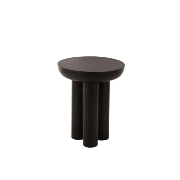 SIDE TABLE TRIO MANGO WOOD BLACK