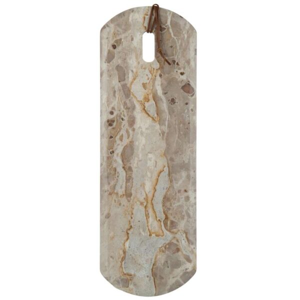 PLANK RECTANGLE MARBLE BEIGE LARGE
