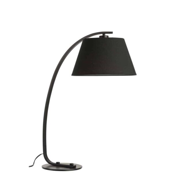 TABLE LAMP ARCH METAL BLACK