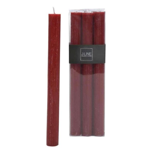 BOX 6 TABLE CANDLE CHERRY -9H