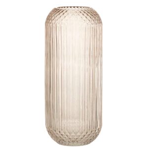 VASE YUAN GLASS BEIGE LARGE