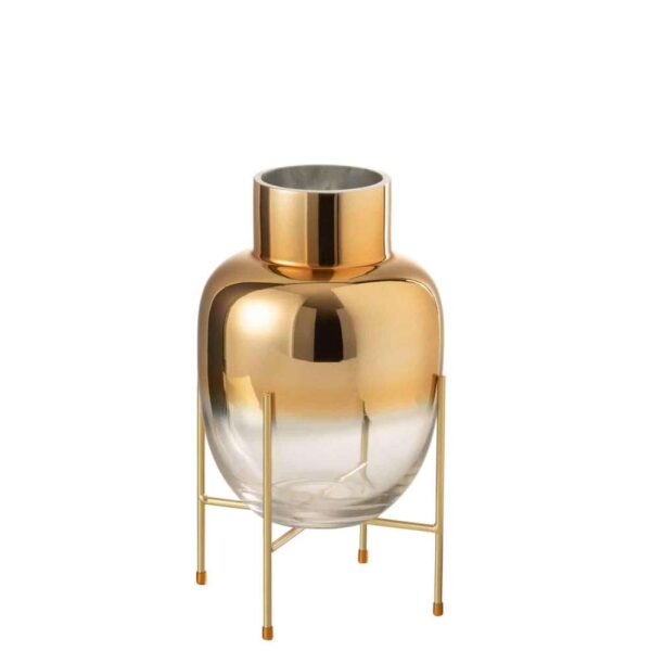 VASE CYLINDRICAL +BASE GLASS TRANSPARENT/OR SMALL