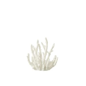 CORAL POLYRESIN WHITE SMALL
