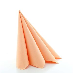 Serviett Tekstil 40X40Cm Aprikos