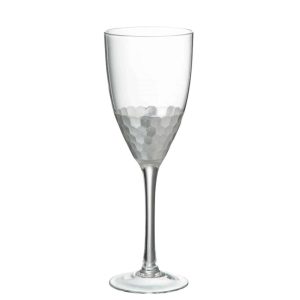DRINKING GLASS H2O GLASS TRANSPARENT/GOLD