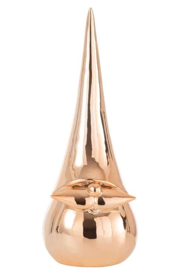 SANTA MODERN PORCELAIN COPPER LARGE