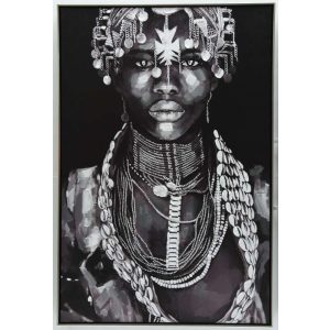 Maleri m/ramme 80x120cm