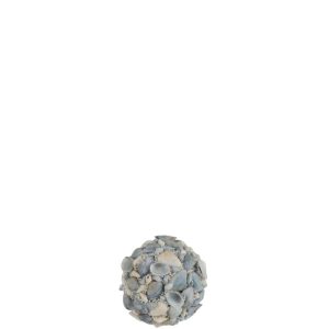 BOULE COQUILLAGES BLEU CLAIR LARGE