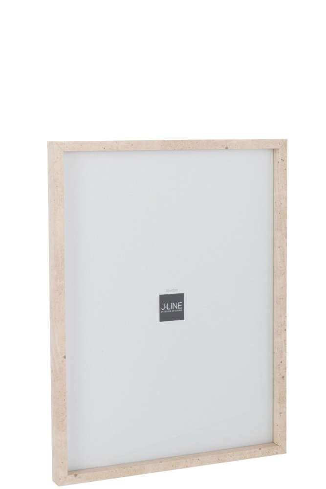 PHOTO FRAME RECTANGLE 30X40CM MDF NATURAL