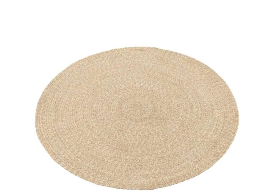 CARPET MIAMI OUTDOOR POLY NATURAL/WHITE MEDIUM