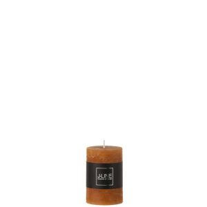 CYLINDER CANDLE  CARAMEL  S18H
