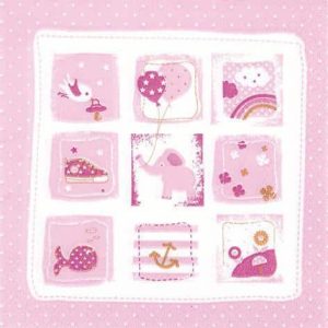Serviett lunch 33x33cm