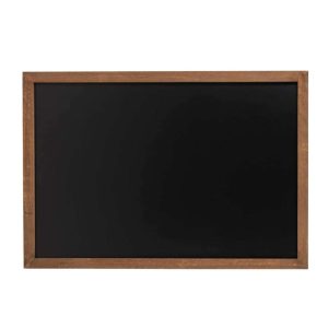 CHALKBOARD MEMO WOOD NATURAL/BLACK