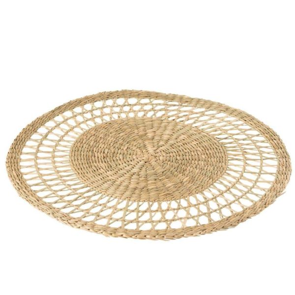 COASTER ROUND SEAGRASS NATURAL