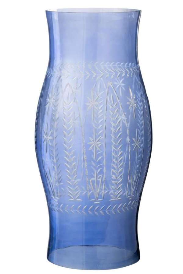 HURRICANE TARIFA GLASS BLUE LARGE