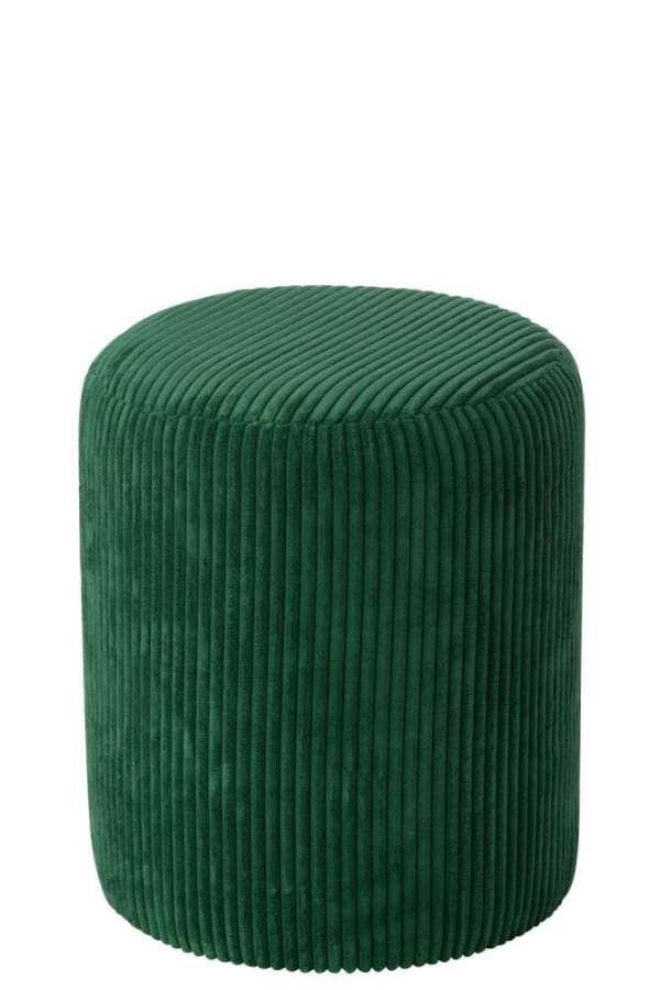 STOOL COLORFUL MDF DARK GREEN