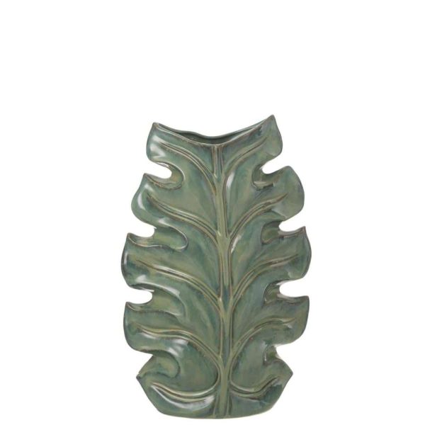 VASE POSEIDON CERAMIC GREEN MEDIUM