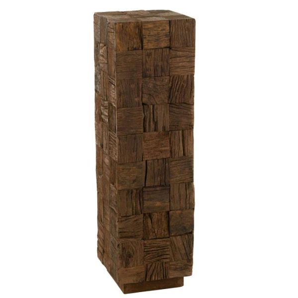PILLAR WOOD NATURAL LARGE