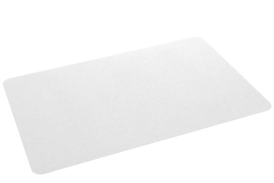 PLACEMAT RECTANGLE PVC WHITE