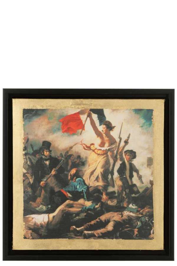 LES CHARTISTES IMPRESSION INSPIRÉ PAR LA LIBERTÉ GUIDANT LE PEUPLE