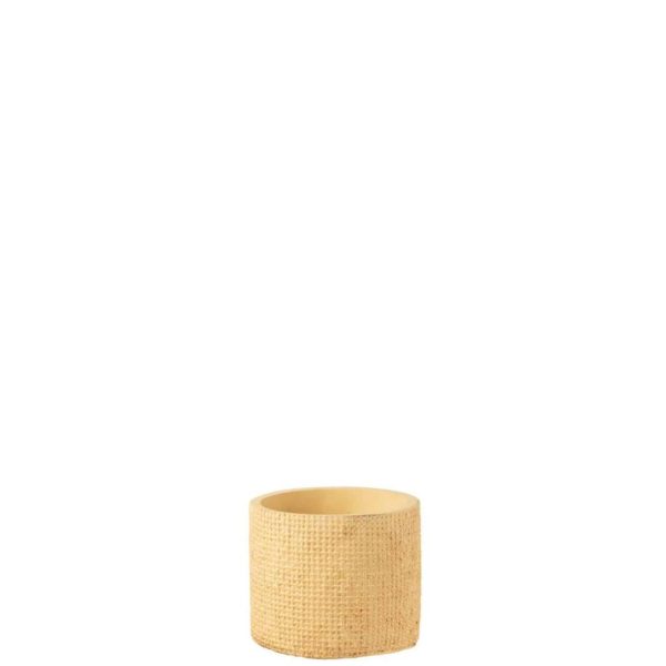 FLOWERPOT SUNNY CEMENT BEIGE EXTRA SMALL