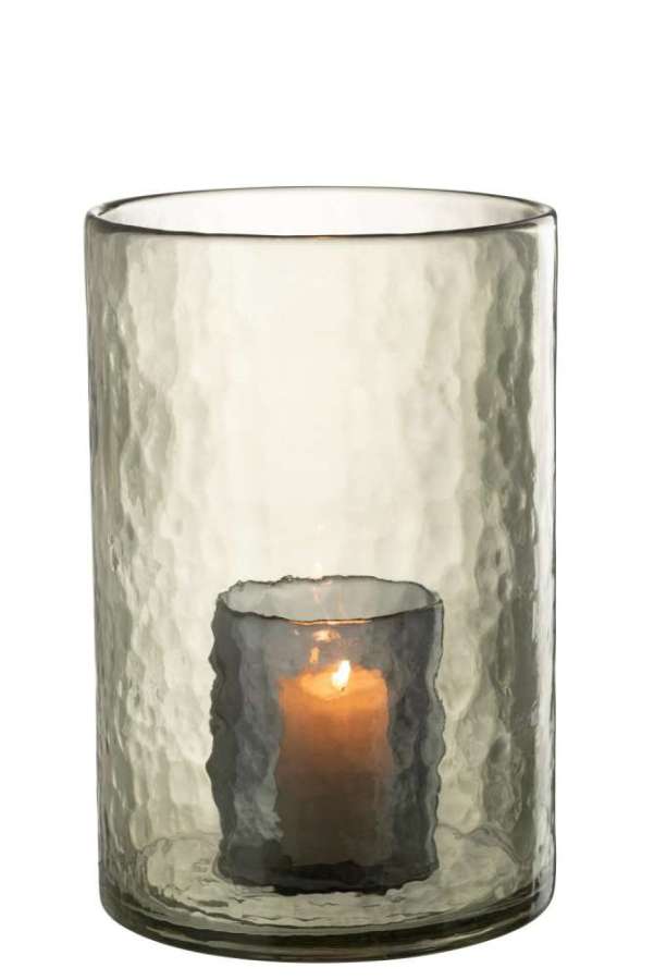 HURRICANE DOUBLE GLASS GREEN LARGE