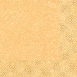 Serviett lys gul 25X25Cm