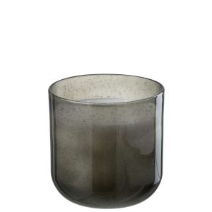 SCENTED CANDLE OLIVE&FRANKINCENSE WAX GREEN MEDIUM-75H