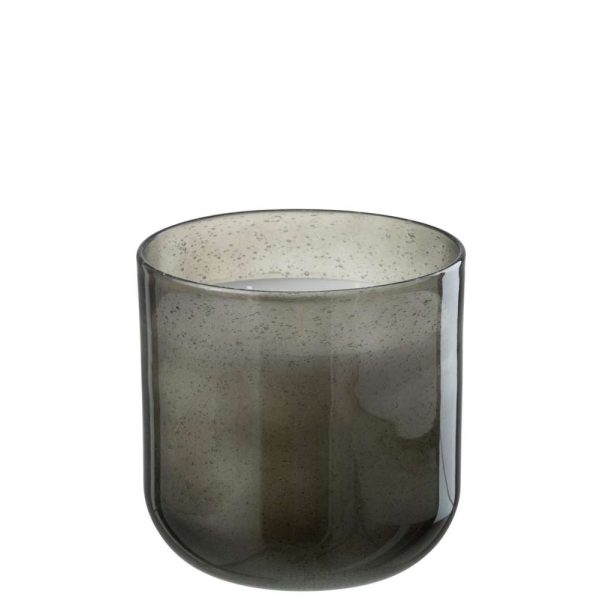 SCENTED CANDLE OLIVE&FRANKINCENSE WAX GREEN MEDIUM-75H