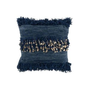 CUSHION BORDER MIRROR COTTON BLUE