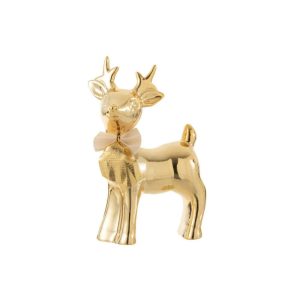 MOOSE BOW PORCELAIN GOLD LARGE