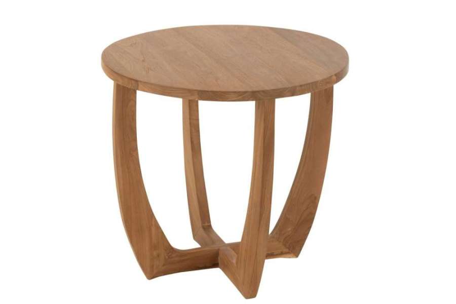 SIDE TABLE BRUNI TEAK NATURAL